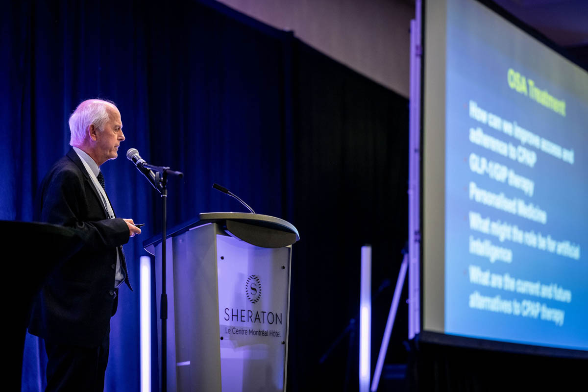 Dr. Fleetham receives the Canadian Sleep Society Distinguished Scientist Award